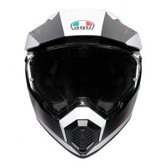 AGV AX-9 Pacific Road Matt Black White Red