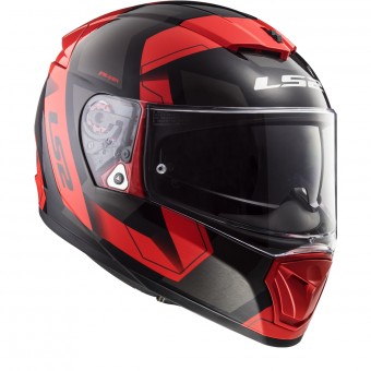 Full Face LS2 Breaker Physics Black Red FF390