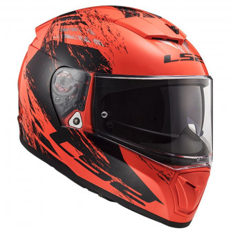 Full Face LS2 Breaker Swat Fluo Orange Black FF390