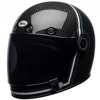 Full Face Bell Bullitt Carbon RSD Black Green Range