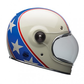 Full Face Bell Bullitt Chemical Candy Blue White