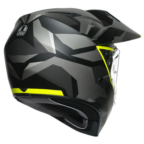 AGV AX-9 Siberia Matt Black Yellow Fluo