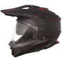 Casque Full Face SHOT Trek Max Vision Rally Black Red Matt