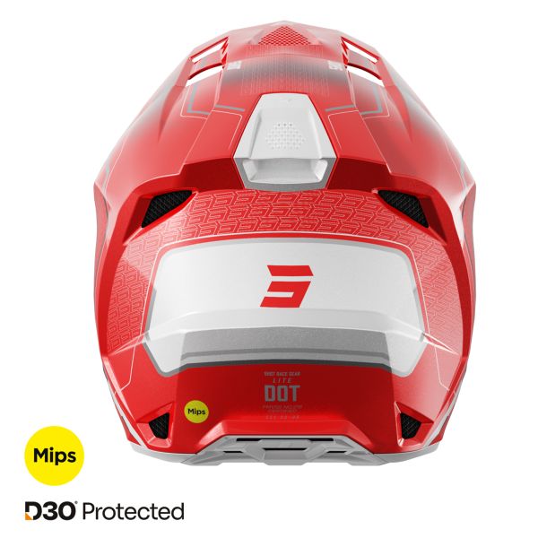 SHOT Trek Max Vision Rally Black Red Matt