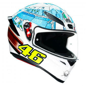 Full Face AGV K1 Rossi Winter Test 2017