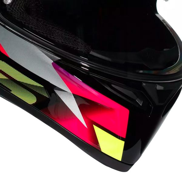 AGV K1 S Fastlap Black Purple Pink