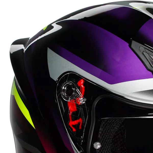 AGV K1 S Fastlap Black Purple Pink