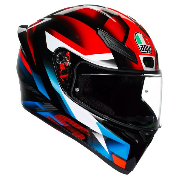 Full Face AGV K1 S Fastlap Black Red Blue Full Face AGV K1 S Fastlap Black Red Blue