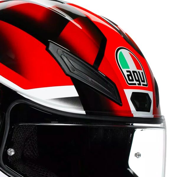 AGV K1 S Fastlap Black Red Blue