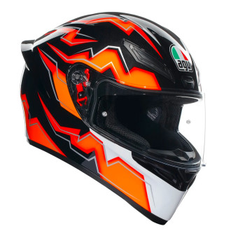 Full Face AGV K1 S Multi Kripton Black Orange
