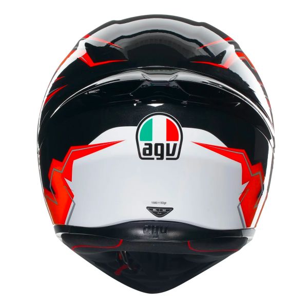 Helmet AGV K1 S Multi Kripton Black Orange ready to ship iCasque.co.uk