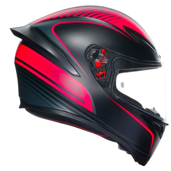 AGV K1 S Multi Warmup Black Pink + Kit Bluetooth Lokui K30