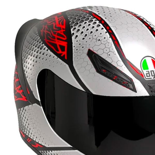 AGV K1 S Speedarmor Matt Black Grey Red