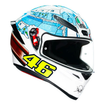 Full Face AGV K1 S Top Rossi Winter Test 2017