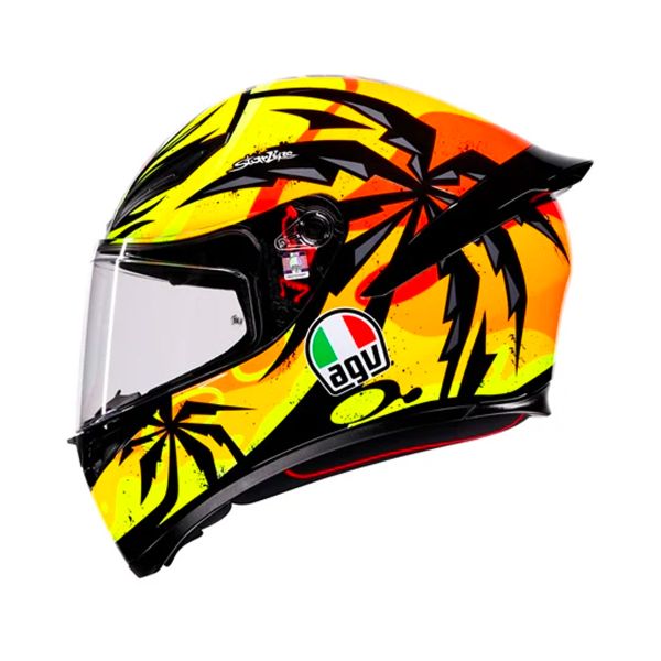 AGV K1 S Tropicrush Black Orange