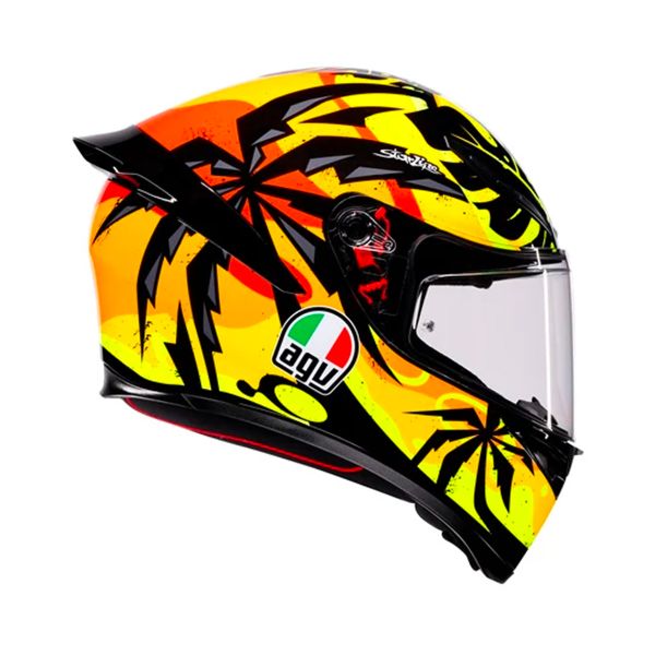 AGV K1 S Tropicrush Black Orange