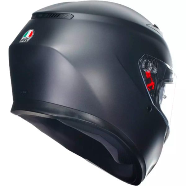 AGV K3 Mono Matt Black + Kit Bluetooth Lokui K30