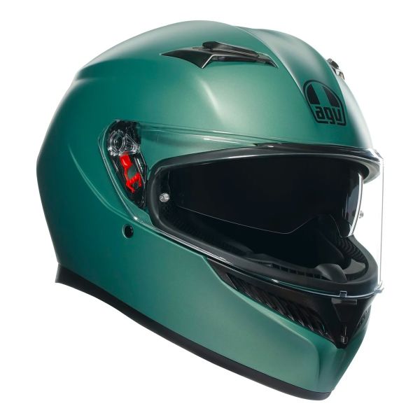 Full Face AGV K3 Mono Matt Salvage Green Full Face AGV K3 Mono Matt Salvage Green