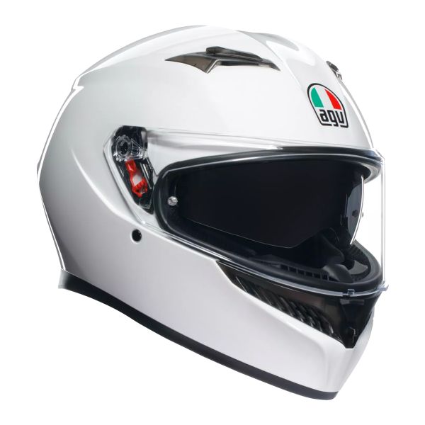 Full Face AGV K3 Mono White Full Face AGV K3 Mono White