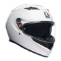 Casque Full Face AGV K3 Mono White
