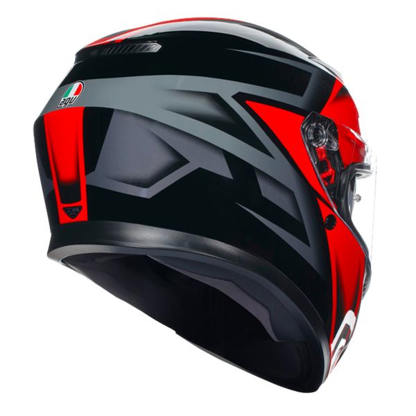 AGV K3 Multi Compound Black Red