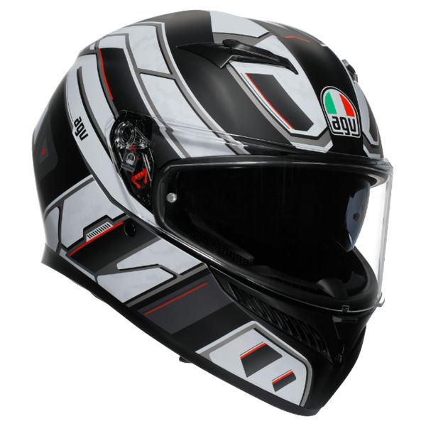 Full Face AGV K3 Rivia Matt Black White