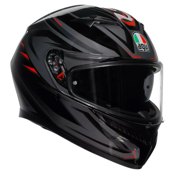 Full Face AGV K3 Syth Black Red