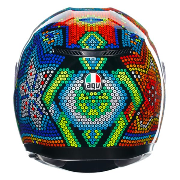 AGV K3 Top Rossi Winter Test 2018 + Kit Bluetooth Lokui K30