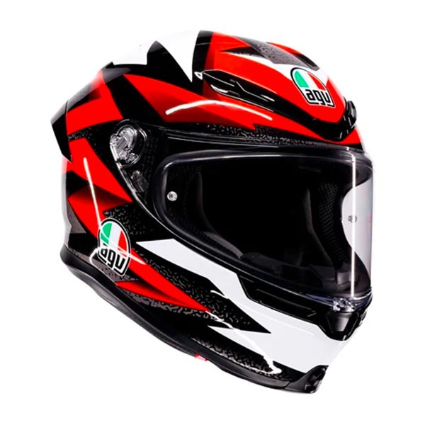 Full Face AGV K6 S Braven Black Red White