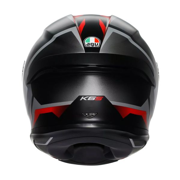 AGV K6 S Karve Matt Black White Red