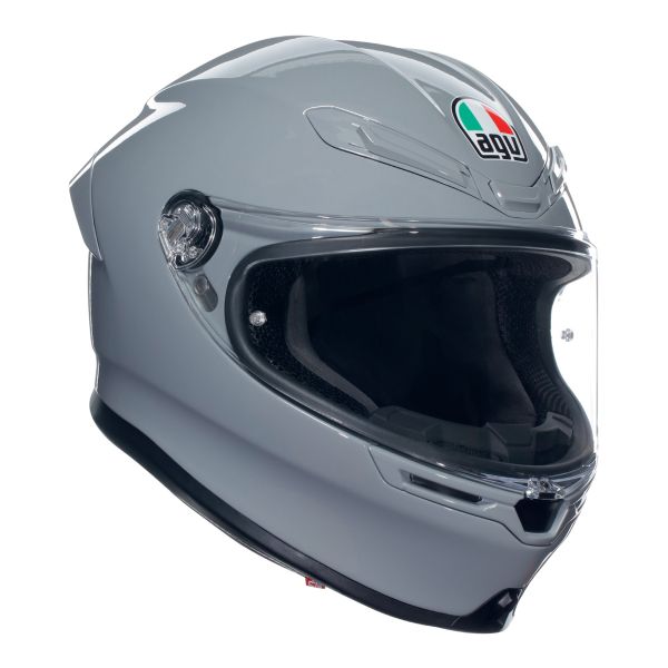 AGV K6 S Mono Nardo Grey + Kit Bluetooth BT Mini
