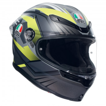 Full Face AGV K6 S Multi Excite Matt Camo Fluo Yellow