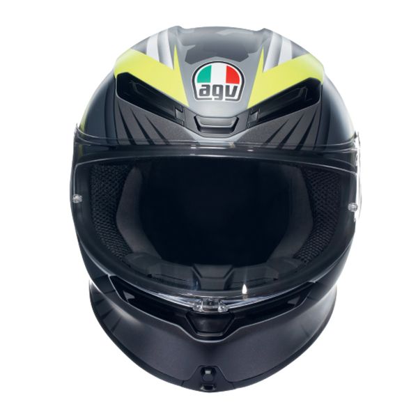 AGV K6 S Multi Excite Matt Camo Fluo Yellow