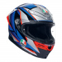 Casque Full Face AGV K6 S Multi Slashcut Black Blue Red