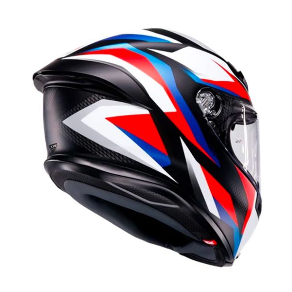 AGV K6 S Timewarp Matt Black Red Blue