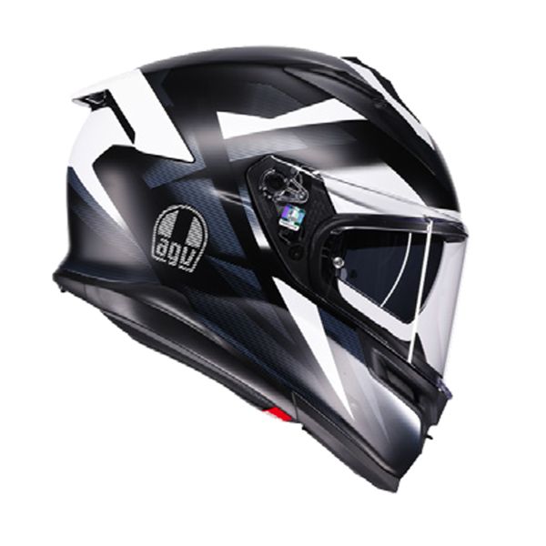 AGV K7 Glimpse Matt Black White