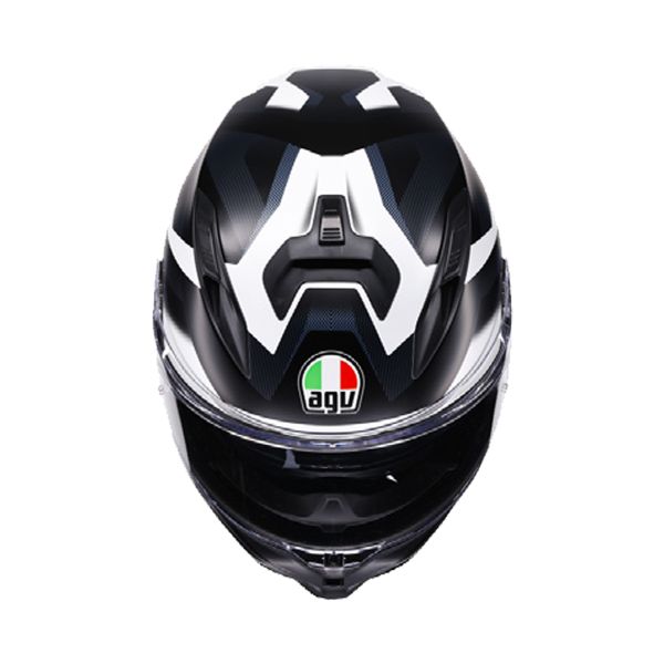 AGV K7 Glimpse Matt Black White