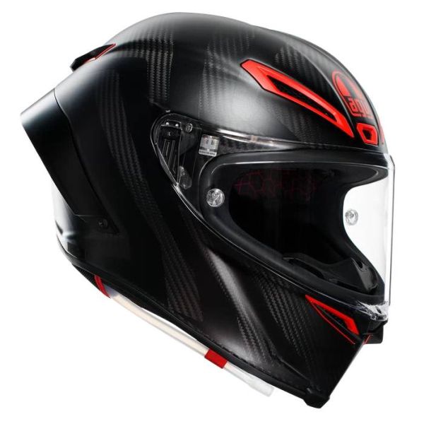 Full Face AGV Pista GP RR Intrepido Matt Carbon Black Red Full Face AGV Pista GP RR Intrepido Matt Carbon Black Red