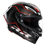 Casque Full Face AGV Pista GP RR Performante Carbon Red