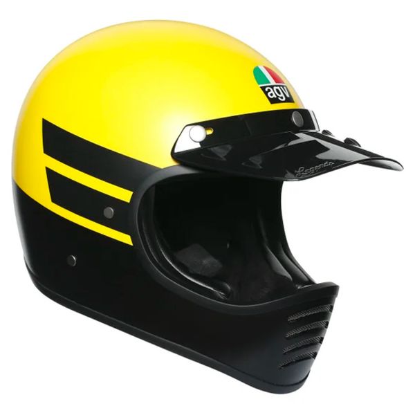 Full Face AGV X101 Dust Matt Yellow Black