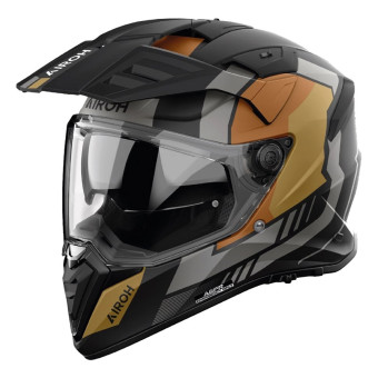 Full Face Airoh Bandit Horn Gold Matt