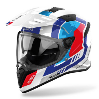 Casque Full Face Airoh Bandit Horn White Casque Full Face Airoh Bandit Horn White