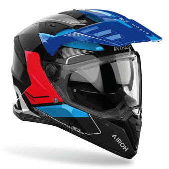 Casque Full Face Airoh Bandit Tune Blue Red Casque Full Face Airoh Bandit Tune Blue Red