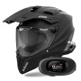 Casque Full Face Airoh Commander 2 Color Black Matt + Kit bluetooth 5R Lite Solo