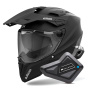 Casque Full Face Airoh Commander 2 Color Black Matt + Kit Bluetooth BT Mini