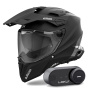 Casque Full Face Airoh Commander 2 Color Black Matt + Kit Bluetooth Lokui K30