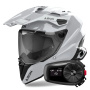Casque Full Face Airoh Commander 2 Color Cement Grey + Kit Bluetooth 5S Solo