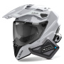 Casque Full Face Airoh Commander 2 Color Cement Grey + Kit Bluetooth BT Mini