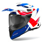 Casque Full Face Airoh Commander 2 Reveal Blue Red
