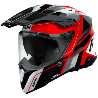 Full Face Airoh Commander 2 Skip Red Gloss
